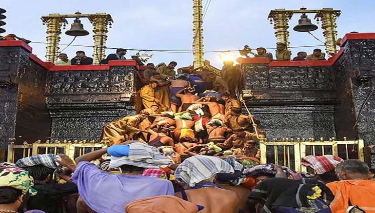 ശബരിമലയില്‍ വൻ ‍ഭക്തജനത്തിരക്ക്: ഒന്നര ദിവസത്തിനിടെ ദര്‍ശനം നടത്തിയത് 1,63,000ത്തിലധികം തീര്‍ഥാടകര്‍