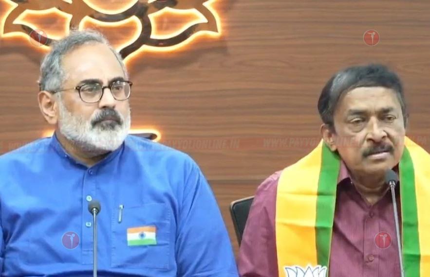 ഇടത് സഹയാത്രികൻ റെജി ലൂക്കോസ് ബിജെപിയിൽ; ചാനൽ ചർച്ചകളിലെ സജീവ ഇടതുശബ്ദം; അം​ഗത്വം നൽകി രാജീവ് ചന്ദ്രശേഖർ